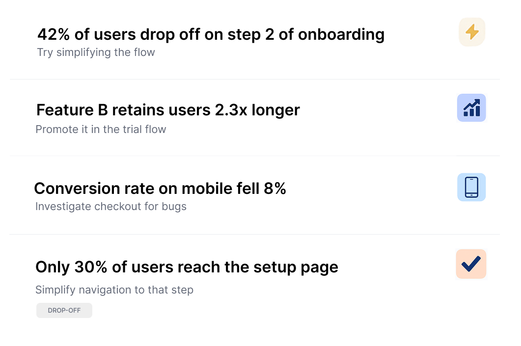 Insight Feed UI